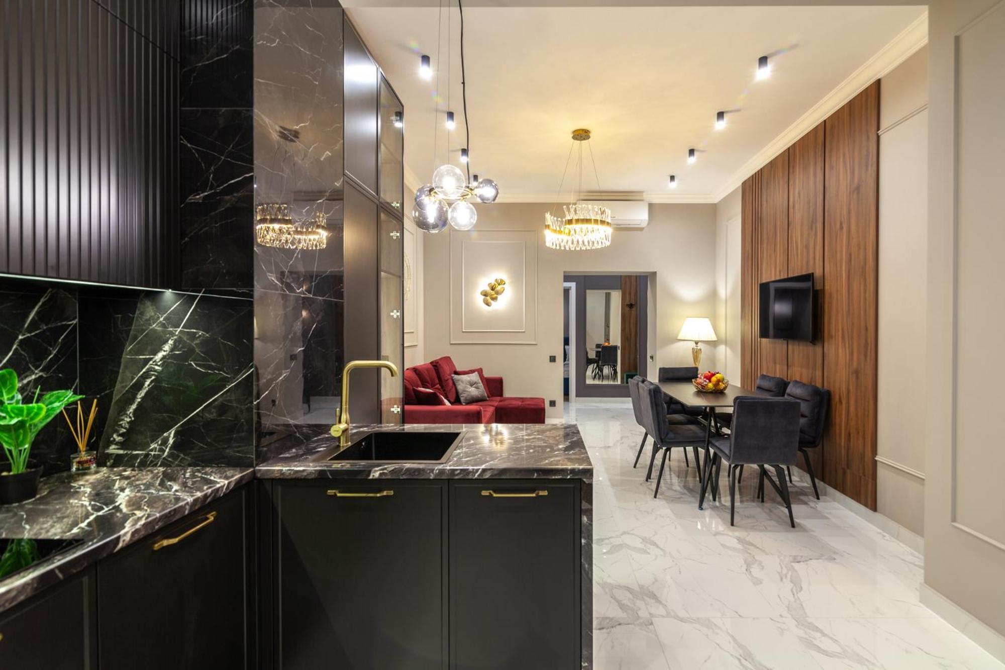 Ferienwohnung Leogrand Vip On Svobody Avenue 43 Lemberg Exterior foto